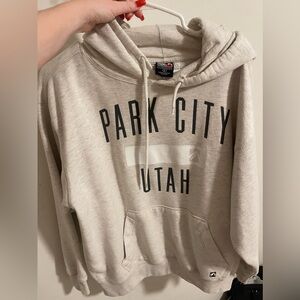 Oversized park city sweatshirt